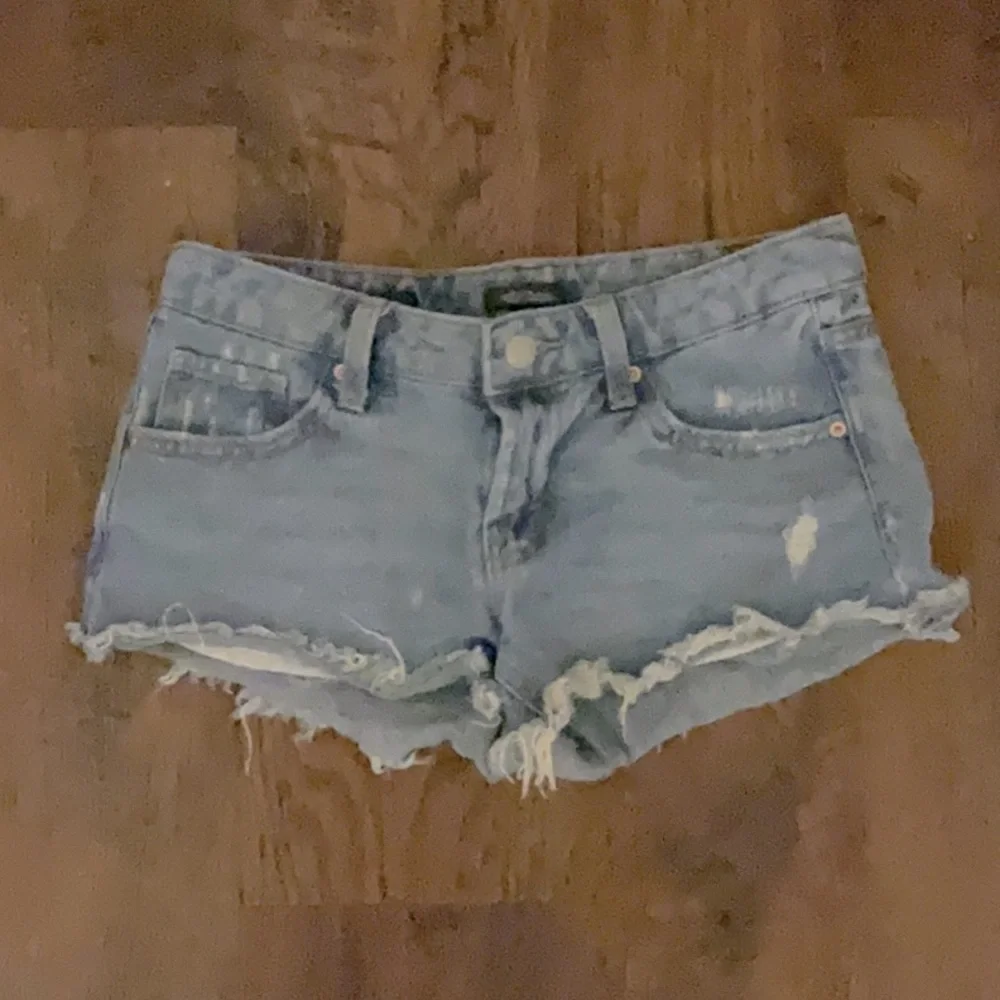 Short, Ripped, Jean Shorts - Picture 1 of 1